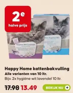 Boerenbond Happy Home kattenbakvulling aanbieding