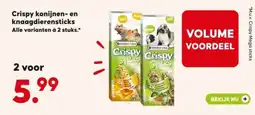 Boerenbond Crispy konijnen en knaagdierensticks aanbieding