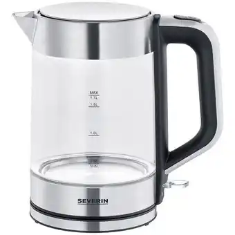 Bol.com Severin WK 3420 - Waterkoker - RVS/Zwart aanbieding