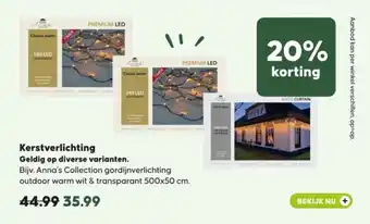 Boerenbond Kerstverlichting aanbieding