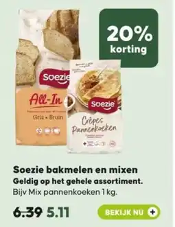 Boerenbond Soezie bakmelen en mixen aanbieding