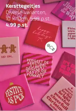 Coppelmans Kersttegeltjes aanbieding