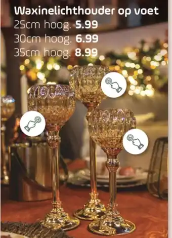 Coppelmans Waxinelichthouder op voet aanbieding