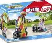 Amazon PLAYMOBIL Starterpack Rescue met segway - 71257 aanbieding