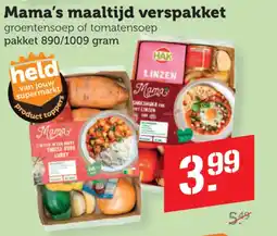 Dagwinkel Mama's maaltijd verspakket aanbieding