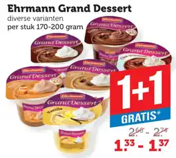 Dagwinkel Ehrmann Grand Dessert aanbieding