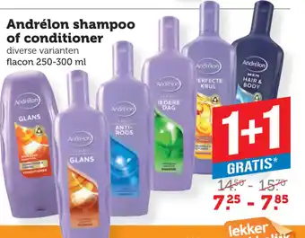 Dagwinkel Andrélon shampoo of conditioner aanbieding