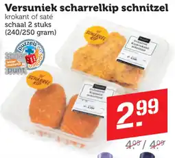 Dagwinkel Versuniek scharrelkip schnitzel aanbieding