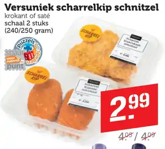 Dagwinkel Versuniek scharrelkip schnitzel aanbieding