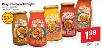 Dagwinkel Easy Chicken Tonight aanbieding