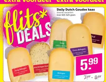 Dagwinkel Daily Dutch Goudse kaas aanbieding