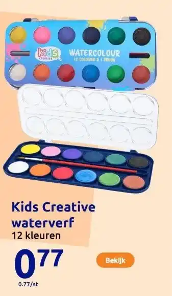 Action Kids Creative waterverf aanbieding