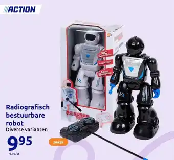 Action Radiografisch bestuurbare robot aanbieding