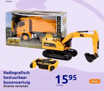 Action Radiografisch bestuurbaar bouwvoertuig aanbieding