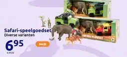 Action Safari-speelgoedset aanbieding
