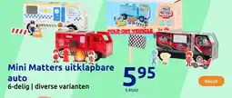 Action Mini Matters uitklapbare auto aanbieding