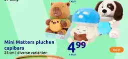 Action Mini Matters pluchen capibara aanbieding