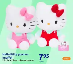 Action Hello Kitty pluchen knuffel aanbieding