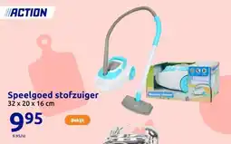 Action Speelgoed stofzuiger aanbieding