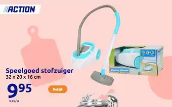 Action Speelgoed stofzuiger aanbieding