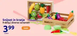 Action Snijset in kratje aanbieding