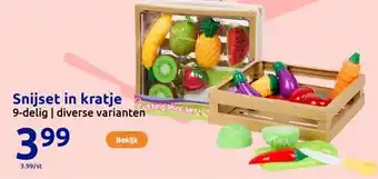 Action Snijset in kratje aanbieding
