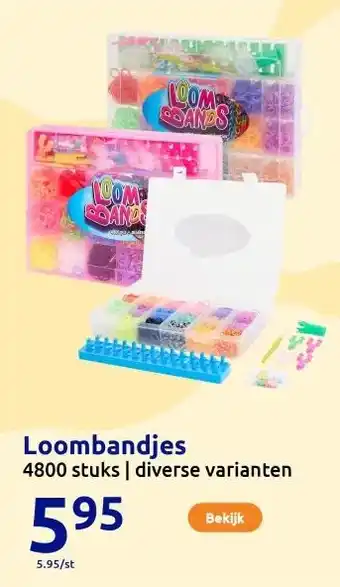 Action Loombandjes aanbieding
