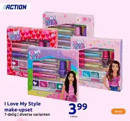 Action I Love My Style make-upset aanbieding