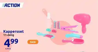 Action Kappersset aanbieding
