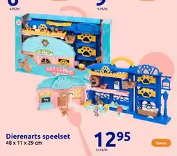 Action Dierenarts speelset aanbieding