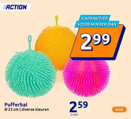Action Pufferbal aanbieding