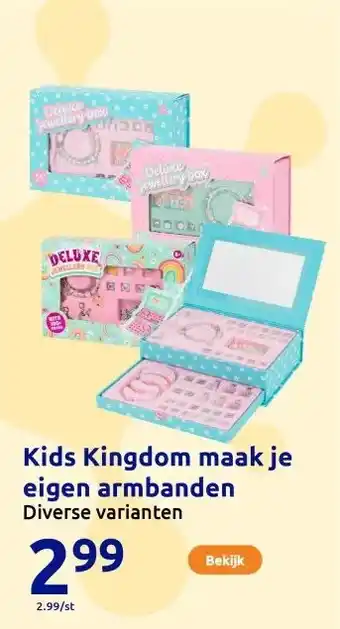 Action Kids Kingdom maak je eigen armbanden aanbieding