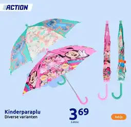 Action Kinderparaplu aanbieding