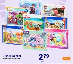 Action Disney puzzel aanbieding