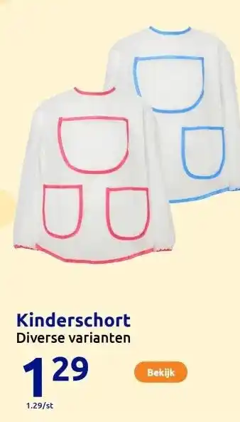 Action Kinderschort aanbieding