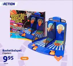 Action Basketbalspel aanbieding