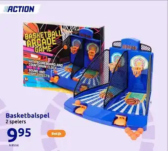 Action Basketbalspel aanbieding