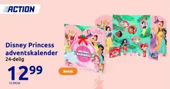 Action Disney Princess adventskalender aanbieding