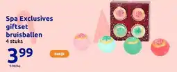 Action Spa Exclusives giftset bruisballen aanbieding