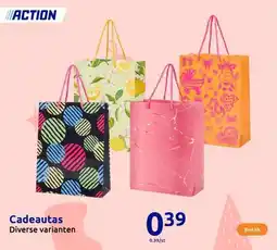 Action Cadeautas aanbieding