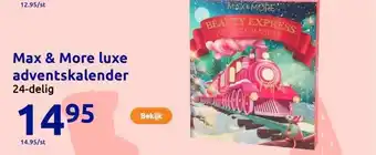 Action Max & More luxe adventskalender aanbieding