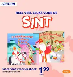 Action Sinterklaas voorleesboek aanbieding