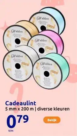 Action Cadeaulint aanbieding