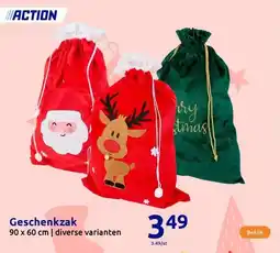 Action Geschenkzak aanbieding