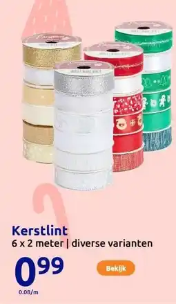 Action Kerstlint aanbieding