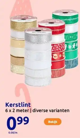 Action Kerstlint aanbieding