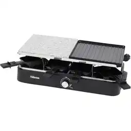 Action Tristar raclette- en gourmetset met steengrill aanbieding