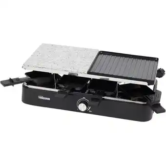 Action Tristar raclette- en gourmetset met steengrill aanbieding