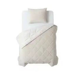 Action Lazy all-in-one dekbed Teddy fur - beige aanbieding