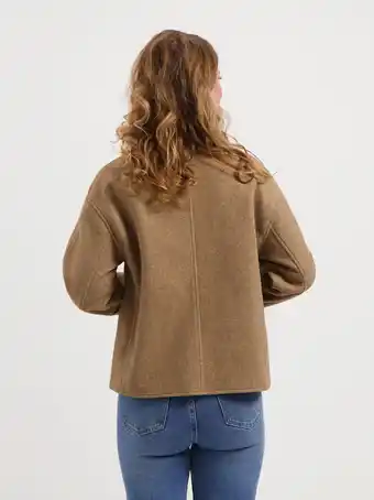 ANWB Mgo Camilla Dames Tussenjas Mantel Lichtbruin aanbieding